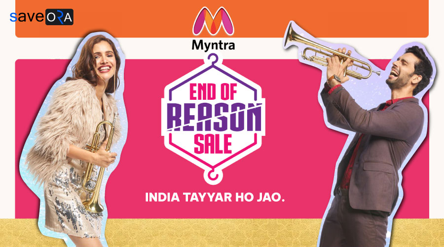 Myntra coupons, offers - saveora